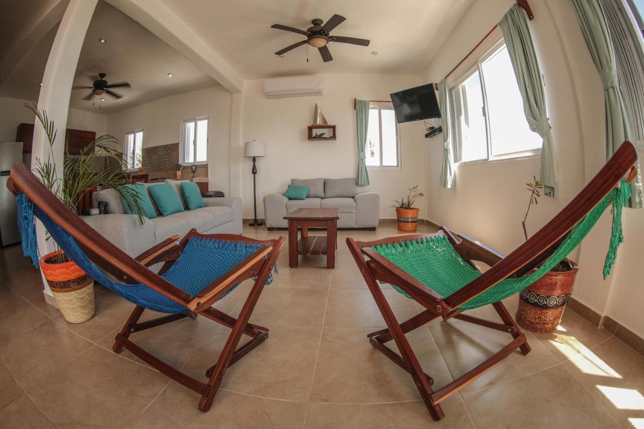 Caribbean Casa Blanca Apartment Xcalak Exterior photo
